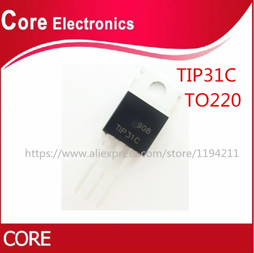 10 шт. TIP31C TO220 TIP31 TO 220 оригинал IC|Интегральные схемы| |