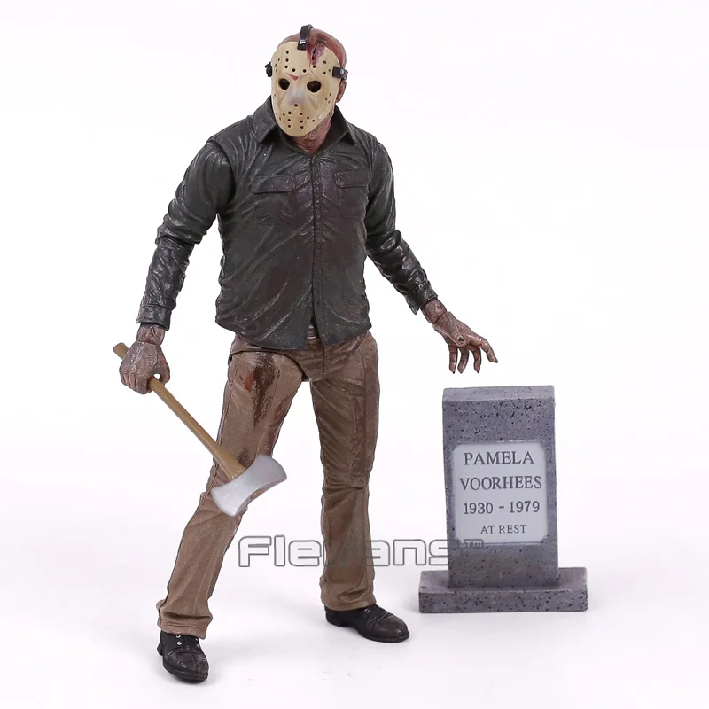 2009 Deluxe Edition NECA Figure Friday 13 Джейсон Вурхиз экшн-фигурка ПВХ ужас коллекционные игрушки модель игрушки