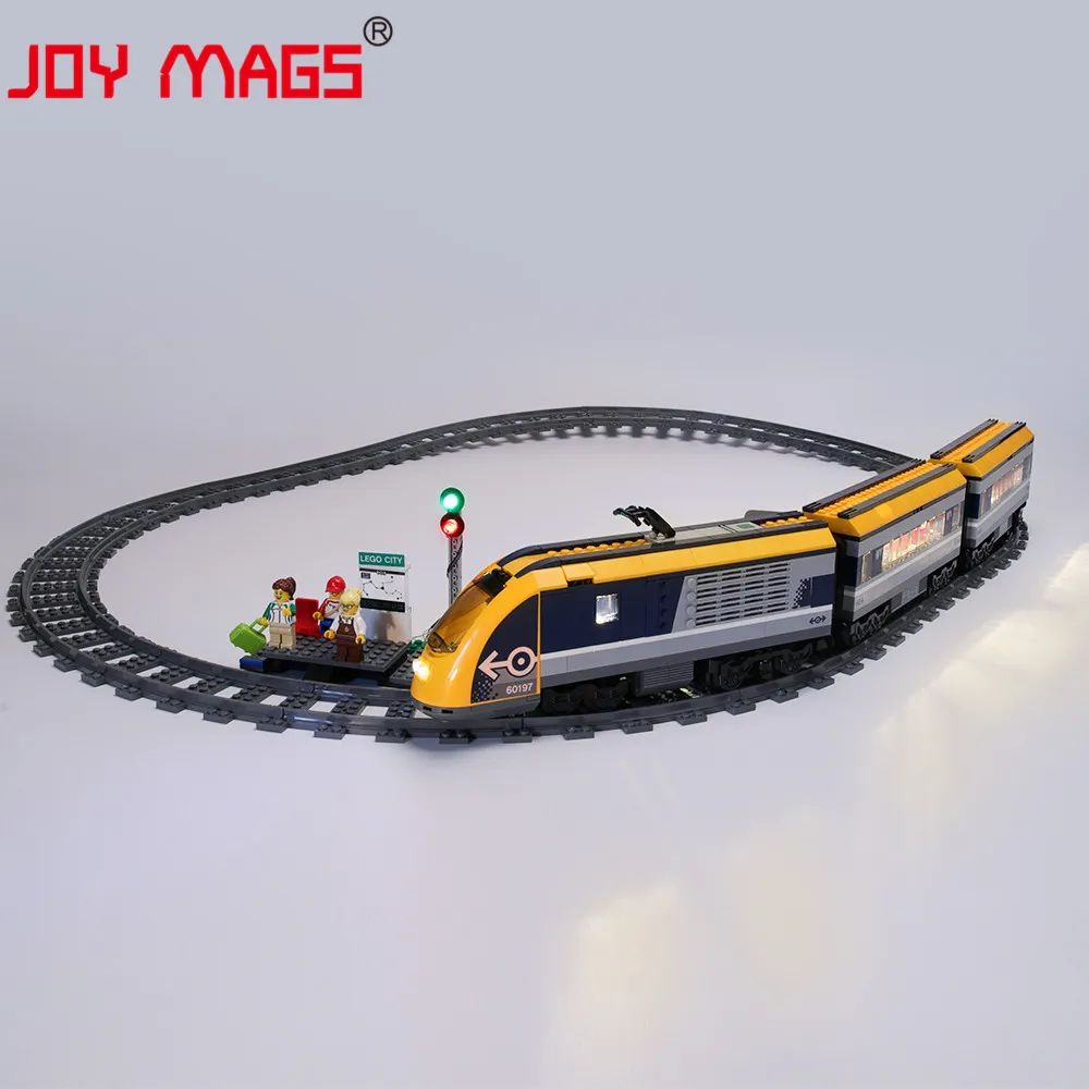 

JOY MAGS Only Led Light Kit For 60197 Passenger Train Compatible With 02117 11001 ,(NOT Include Model)