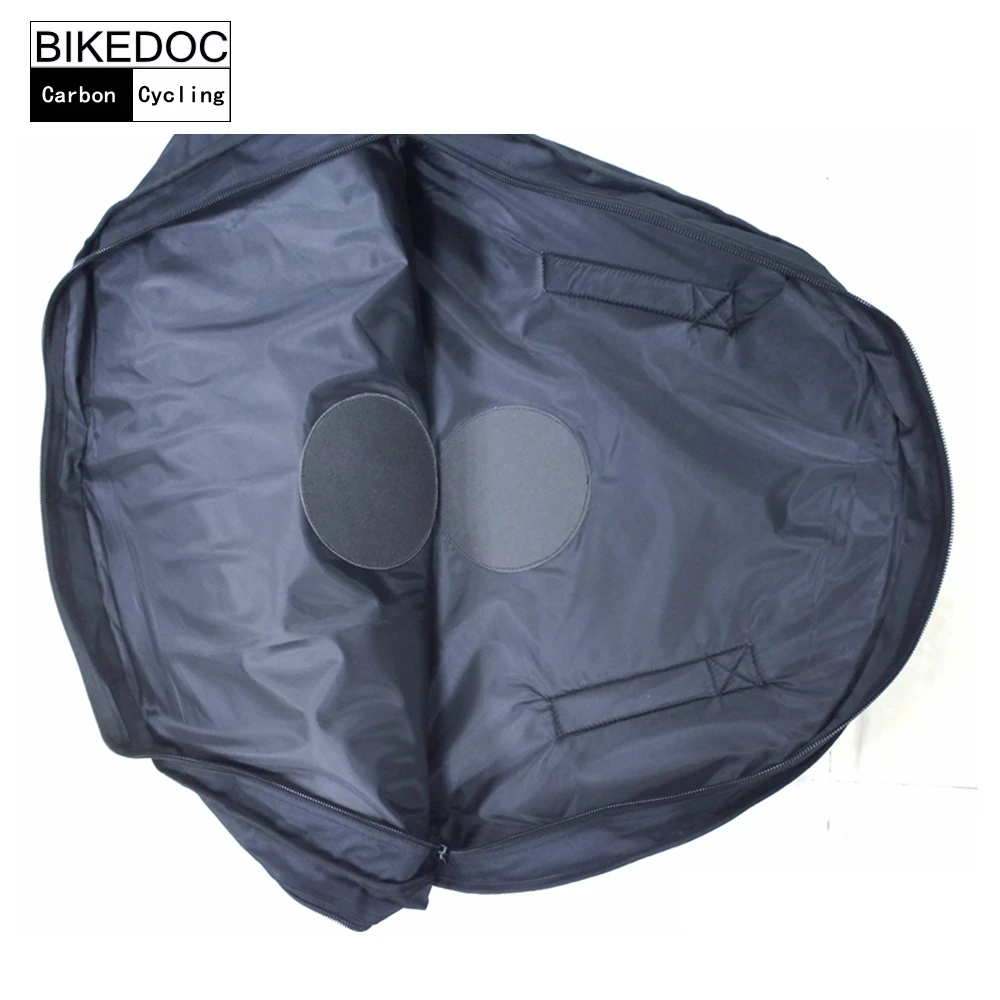 BIKEDOC 700c дорожный велосипед Сумка с двумя колесами всего 650 г светильник Кая