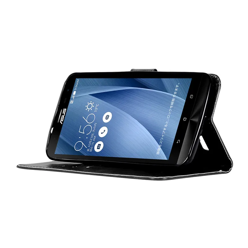 Для Asus Zenfone 2 Laser ZE500KL чехол 5 0 кошелек для телефона из искусственной кожи ZE 500KL Z00ED
