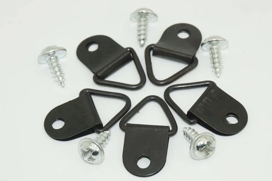 100 шт./лот бесплатная доставка зеркальная фоторамка и холст крючки винты |