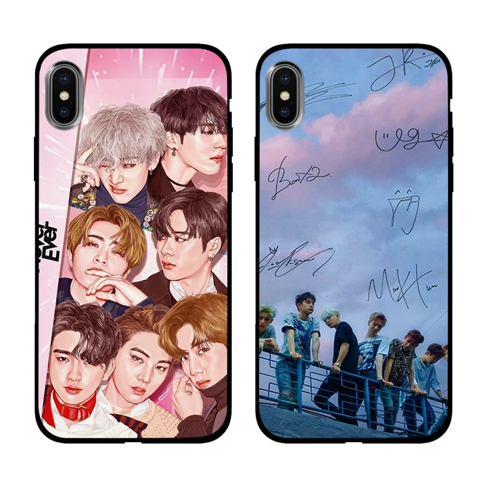 Красивый певец и актер got7 Мягкий чехол из ТПУ для Apple iPhone 6 6S 7 8 Plus 5 5S SE X XS MAX XR