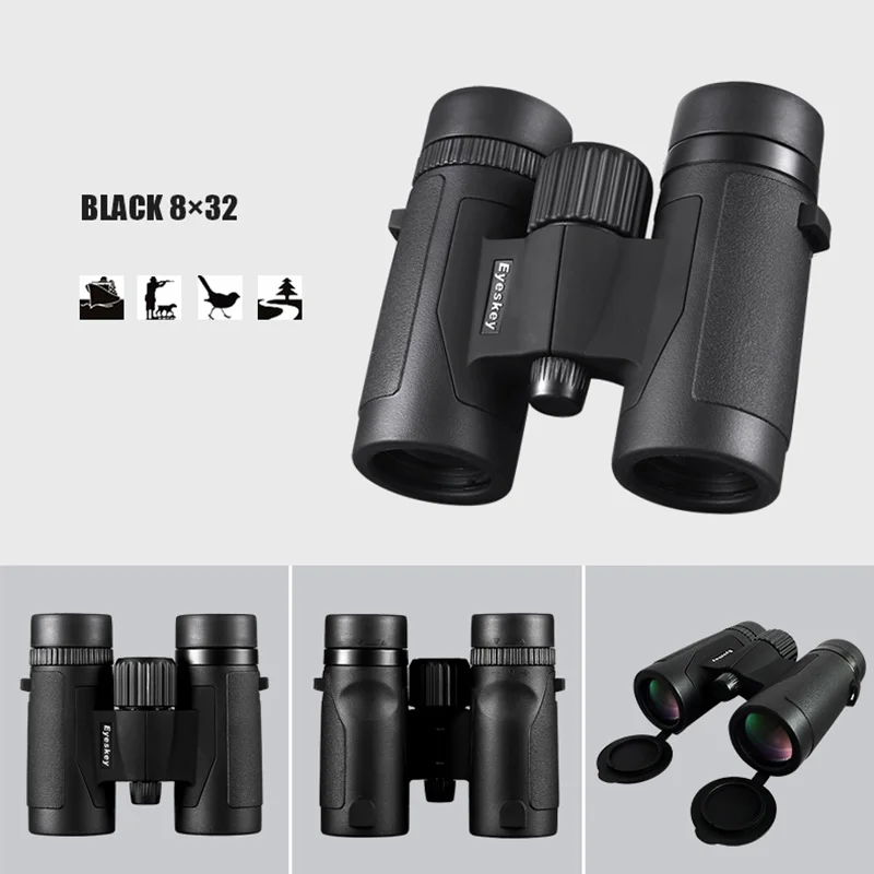 

Бинокль Eyeskey, мощный Монокуляр с призмой Bak4, HD 8x32, для спорта на открытом воздухе, охоты