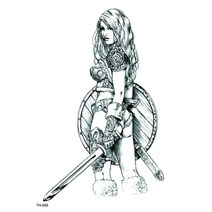 Водонепроницаемая водостойкая тату-наклейка