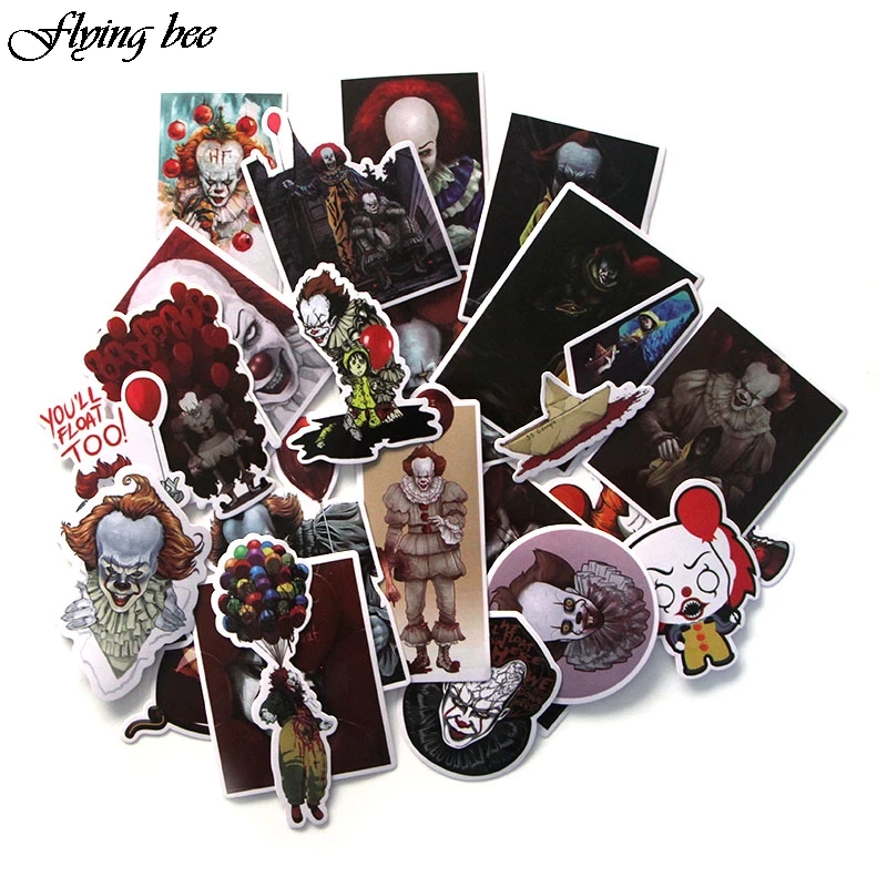 100 компл./лот Flyingbee 24 шт./компл. привидения наклейки забавные детские игрушки