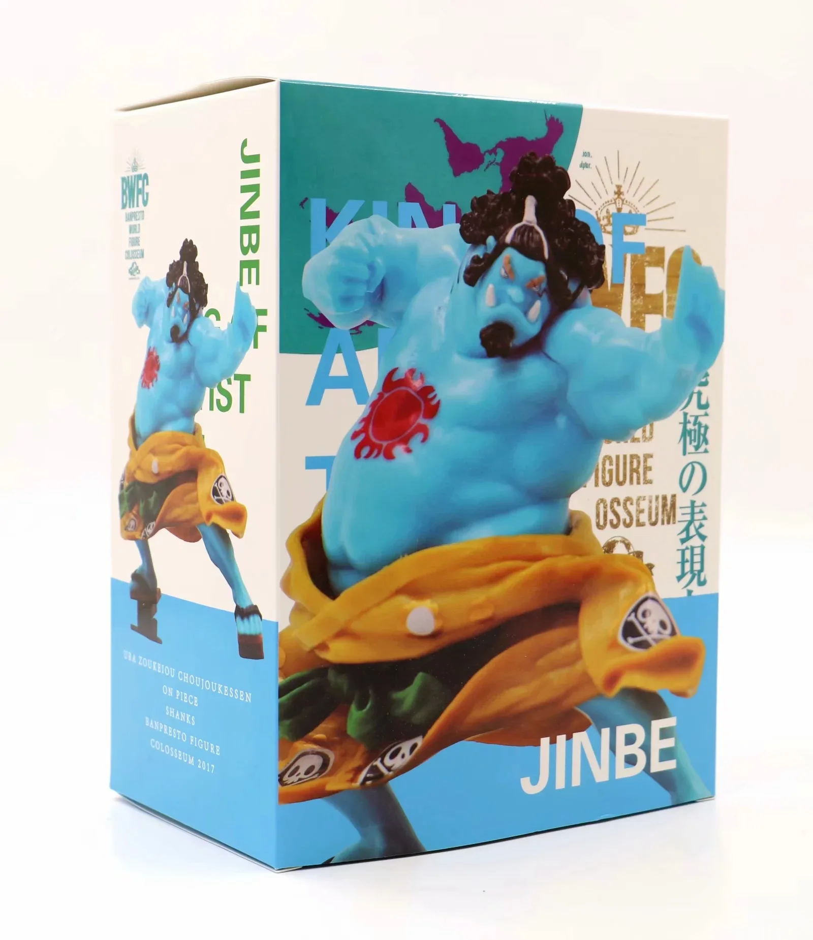 Аниме одна штука BWFC персонаж Jinbe ПВХ фигурка модель игрушки|Игровые фигурки и