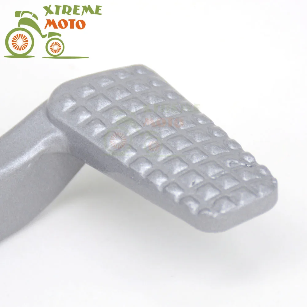 Мотоцикл Серебряный Алюминиевый задний тормозной рычаг педаль для KAWASAKI ZZR400 ZZR600