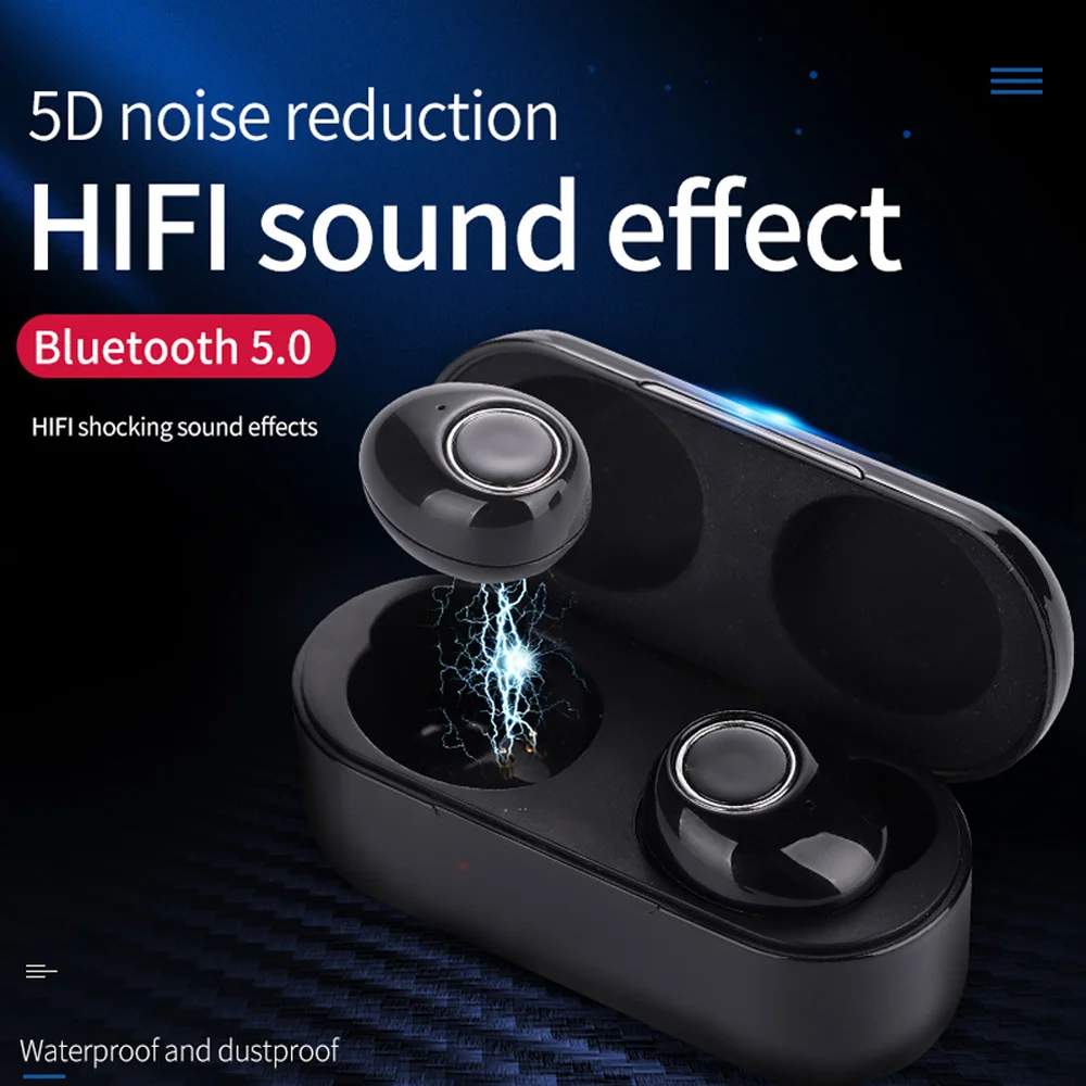 Новый K15 наушники вкладыши TWS с Беспроводной мини гарнитура Bluetooth 5 0 глубокими