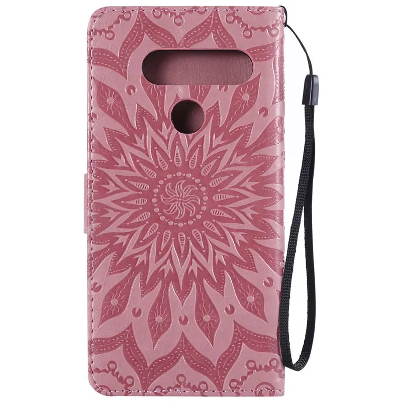 Tsimak Wallet Case For LG V40 ThinQ V405QA7 V405UA V405TAB V405UA0 Flip PU Leather Phone Cover Capa | Мобильные телефоны и