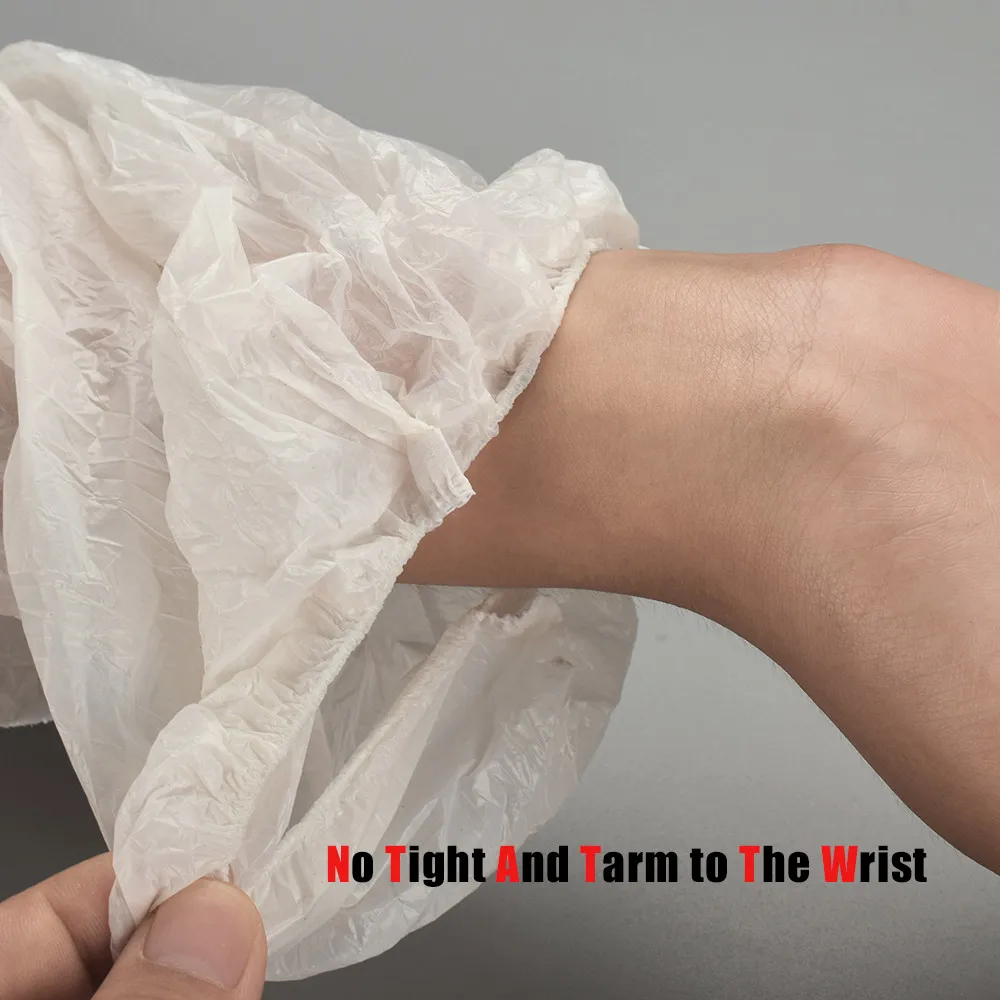 Новая мода 5-10 шт одноразовые татуировки рукав медицинский латексный эластичный