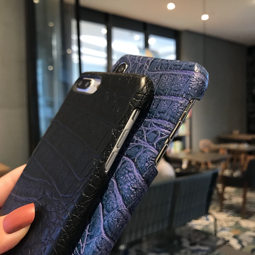 Mobile Phone Accessories Case for iPhone 6 Men Business Leather Luxury Dirt-resistant Cell Covers 8 7plus X Xr |