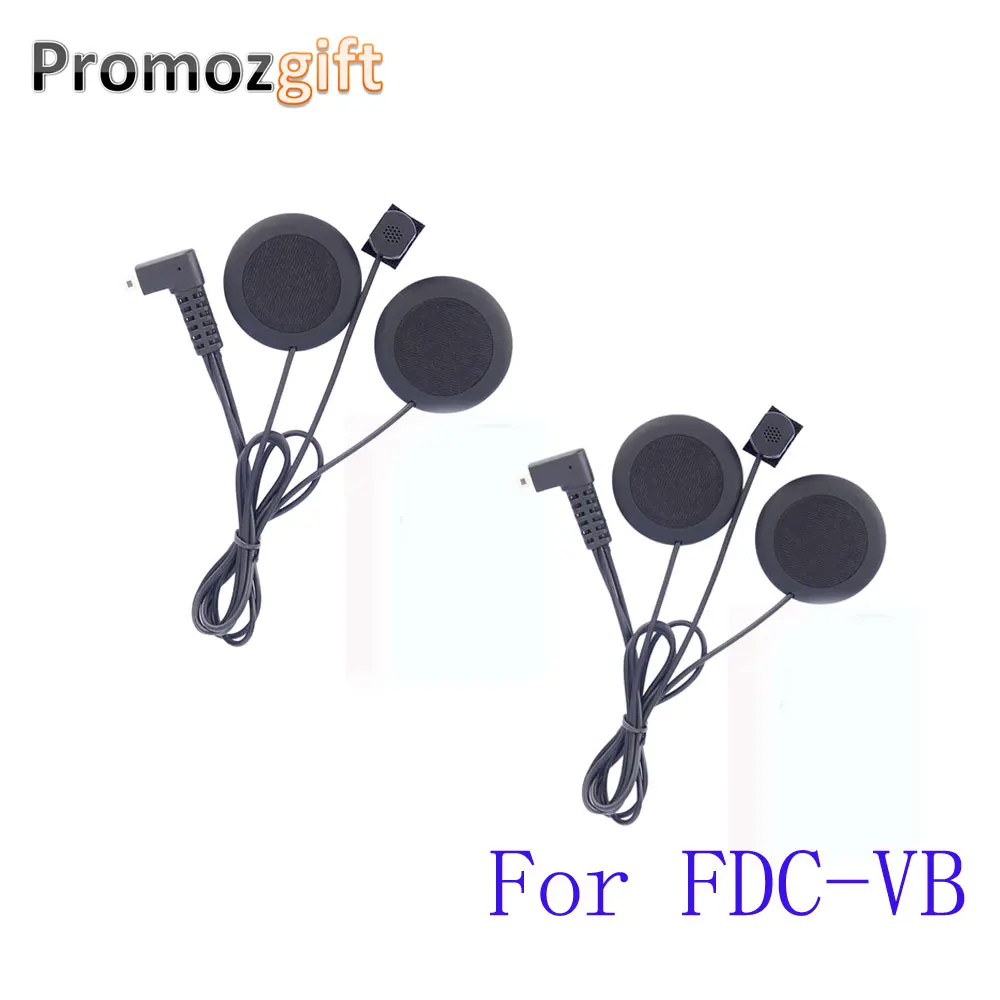2 PCS Soft Earphone Accessory for FDC-VB Motorcycle Bluetooth Headset BT Interphone Helmet Intercom | Автомобили и мотоциклы
