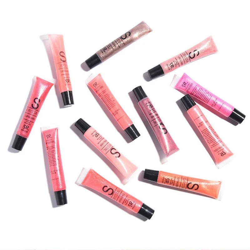 Блестящий Блеск для губ блеск Макияж водостойкая жидкая помада косметика