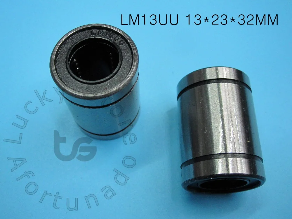 Подшипник LM13UU 13*23*32 мм 10 шт./лот 13 Линейный шарикоподшипник втулка для 3d принтера