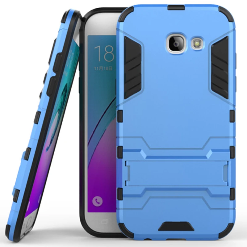 Чехол для Samsung Galaxy A5 2017 Робот Броня резиновый противоударный жесткий чехол a520f |