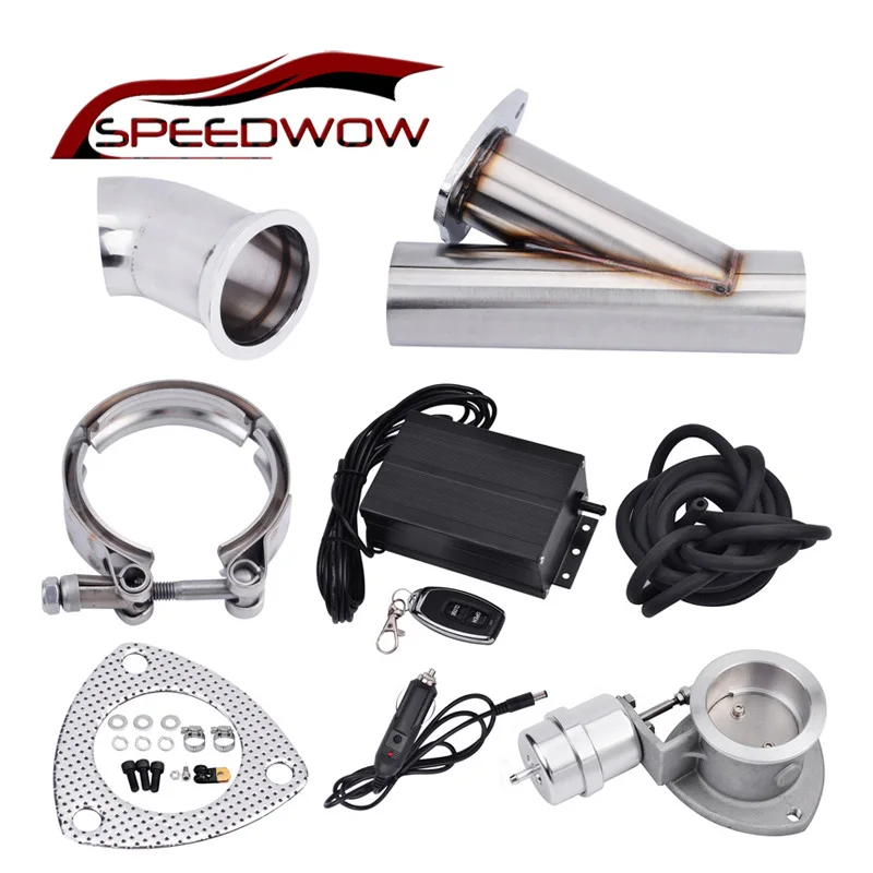 SPEEDWOW 2 5 ''новый тип электрическая система выхлопа из нержавеющей стали е Cut