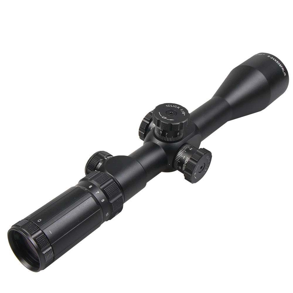 DiscoveryFFP6-24X50SF оптоволоконный свет прицел двойной Открытый Охота путешествия винтовка Монокуляр телескоп координат Пистолет Аксессуары