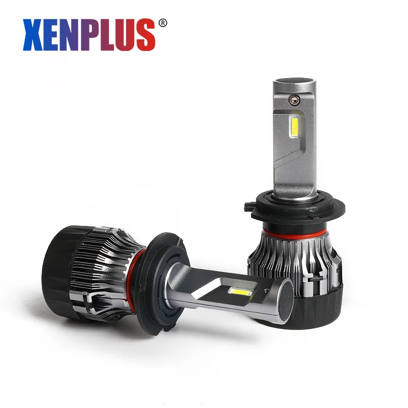 Xenplus 1 комплект H7 H4 H11 H1 H3 H13 5202 9005 9006 Авто светодиодные фары лампы 10000lm 60 Вт 12 В 6500 к