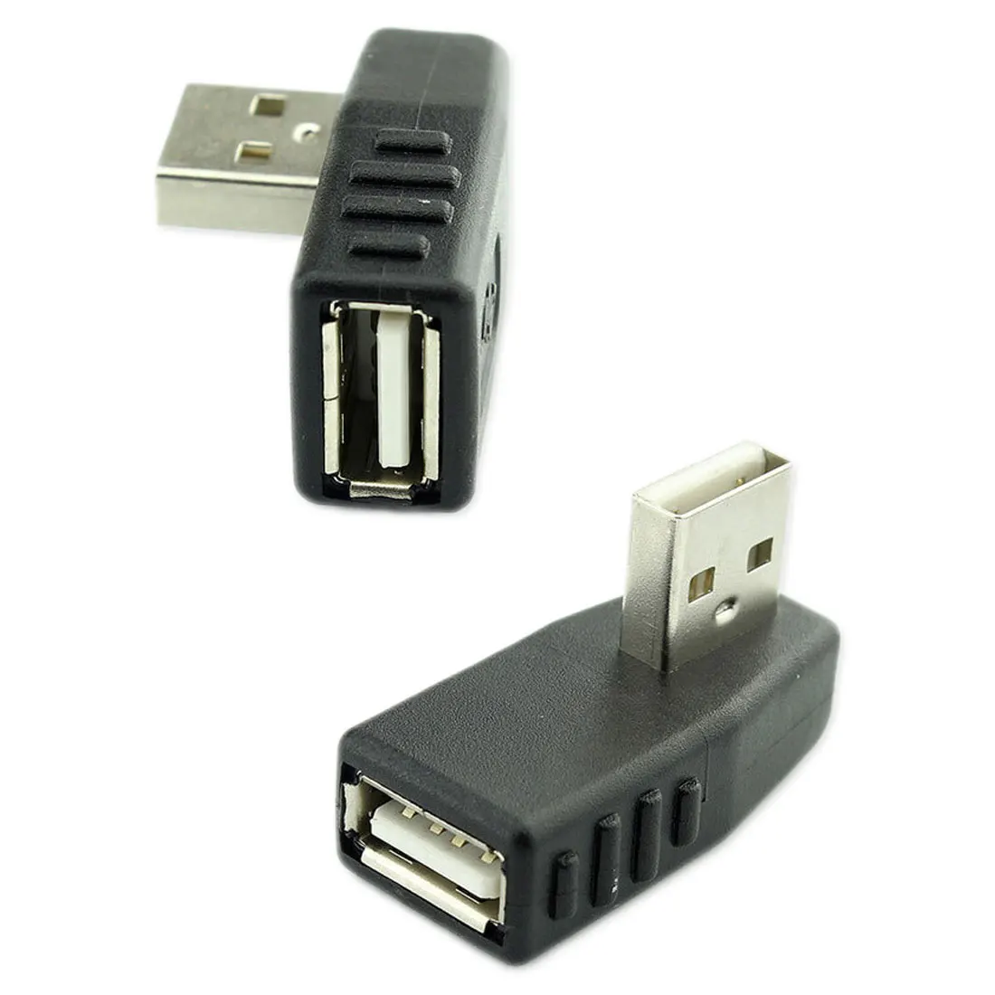 90 градусов левый и правый угол Мини micro USB 2 0 адаптер Папа-мама конвертер разъем