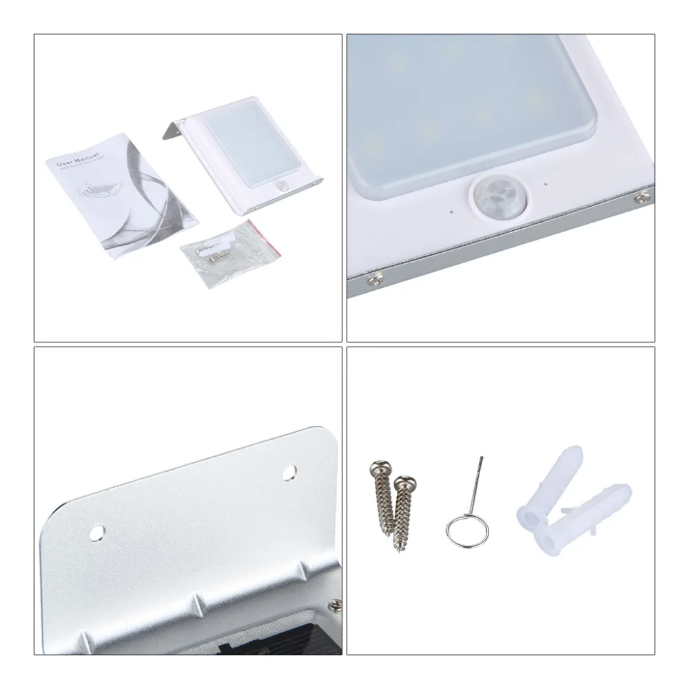 LightInBox всепогодный беспроводной солнечной энергии датчик движения Сад