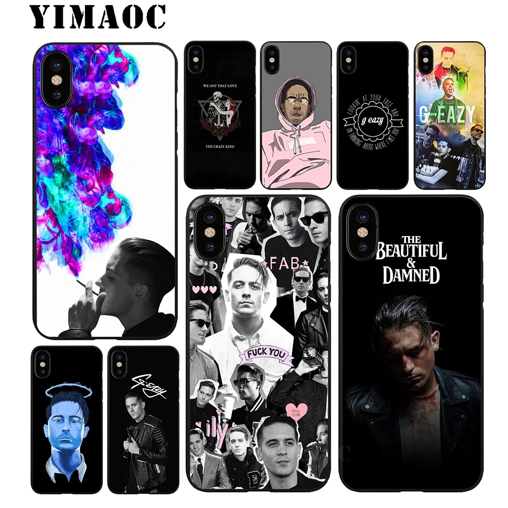 YIMAOC G Легкое Охлаждение Мягкий силиконовый чехол для iPhone 11 Pro Xr Xs Max X или 10 8 7 6 6S Plus 5