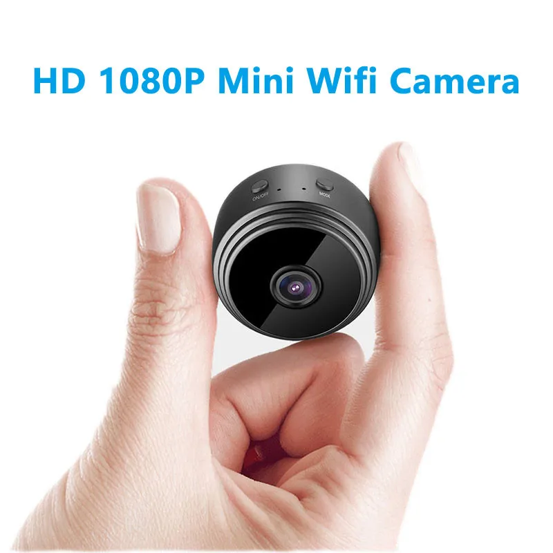 Мини Wifi камера Full HD 1080P инфракрасное ночное видение микро P2P IP наружное