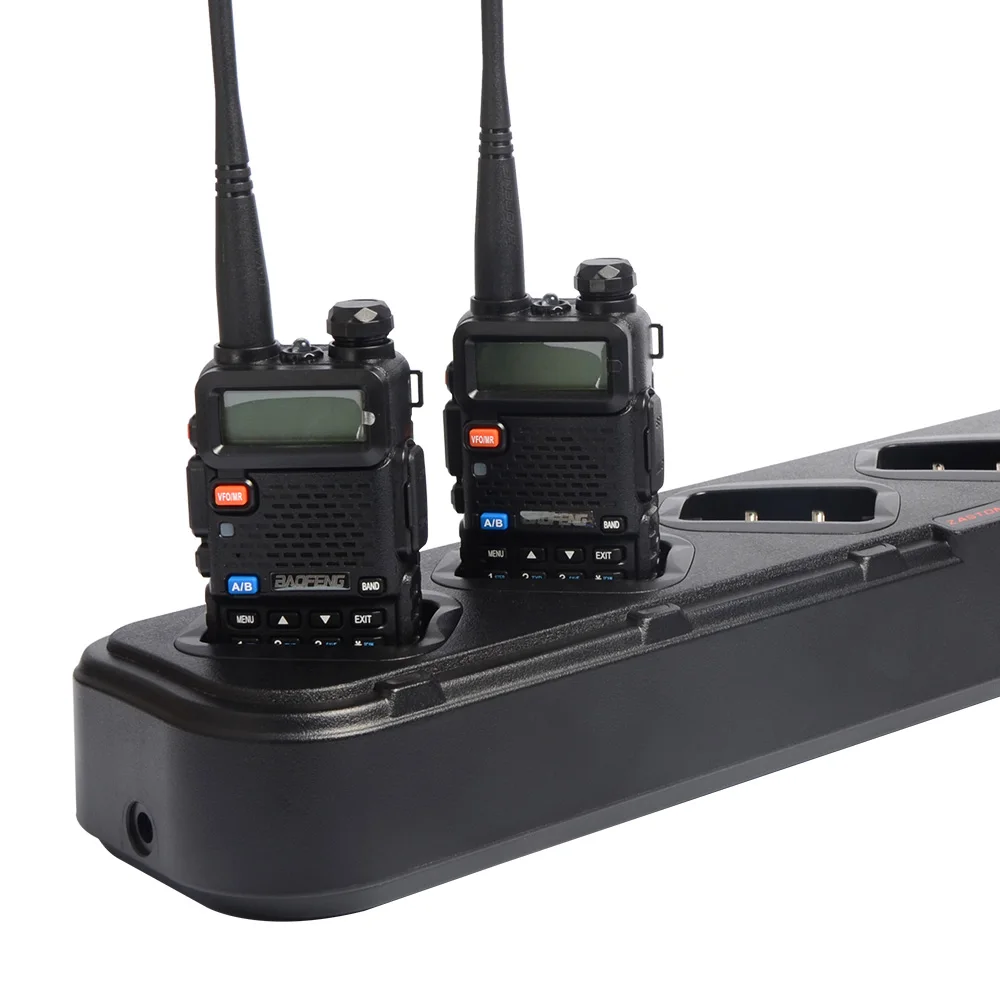 6 в 1 стол Зарядное устройство для baofeng UV5R BF-5R UV-5R баофэн 5R