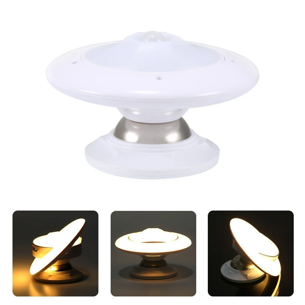 USB Перезаряжаемые движения Сенсор ночник светодиодный инфракрасный