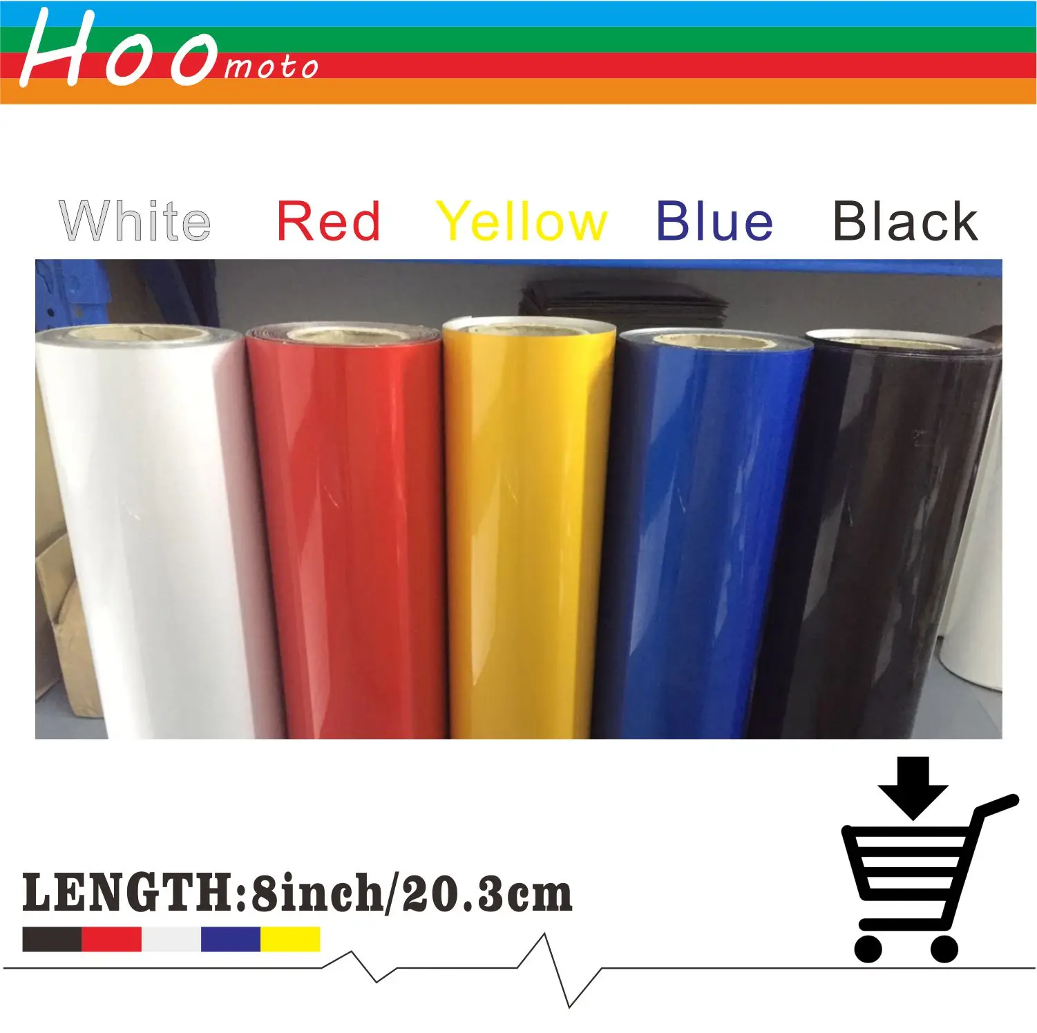 8 дюймов Светоотражающая наклейка для мотоцикла автомобиля колеса шлем с