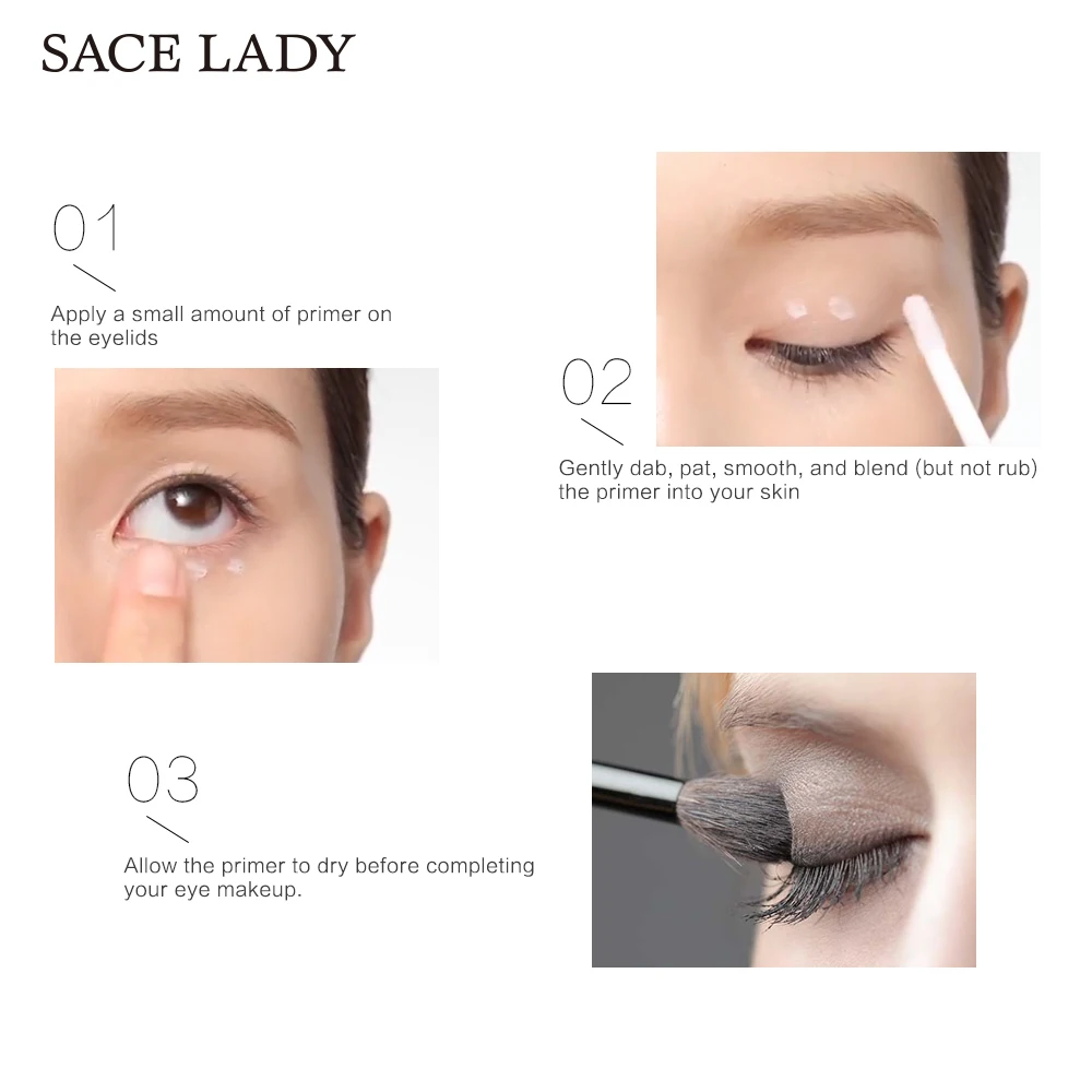 SACE LADY тени для век Грунтовка макияжа Жидкая основа теней Крем длительная