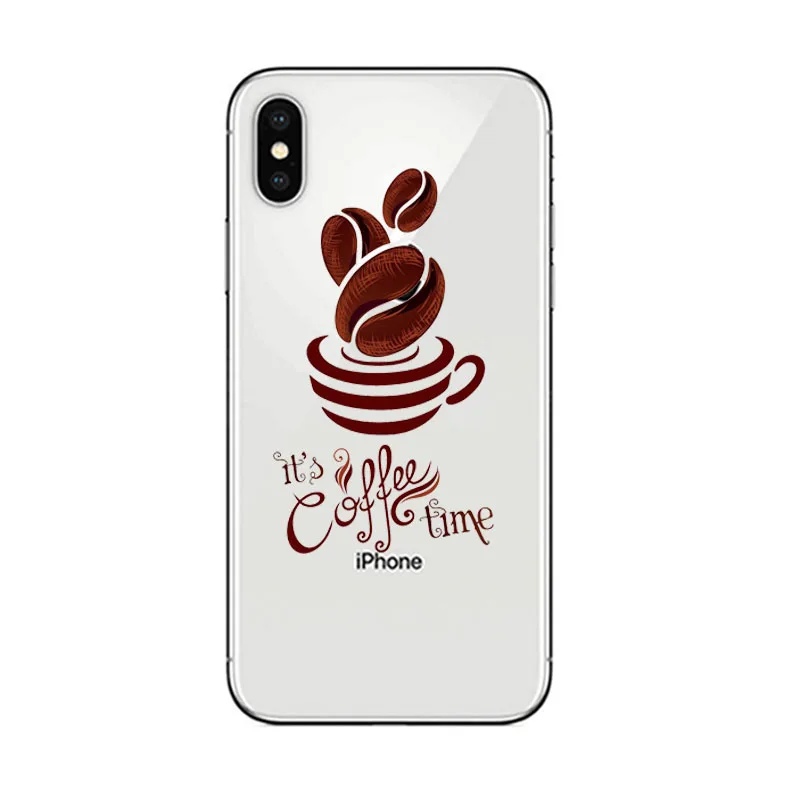ОК, но сначала кофе Мягкий Силиконовый ТПУ чехол для телефона для apple IPhone X XR XS MAX 6 6s 7 8 PLUS 5 5S SE чехол coque