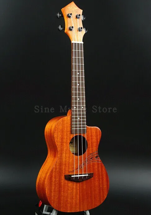 23 дюйм(ов) 4 струны мини Гитары концерт палисандр Малый ukulele18 fret Гавайский дети