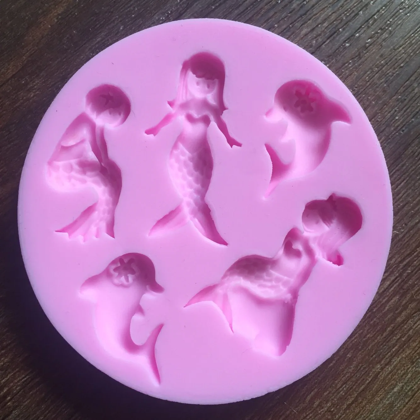 Форма русалки шоколадная конфета Jello 3D форма мультфильм фигри/Инструменты для