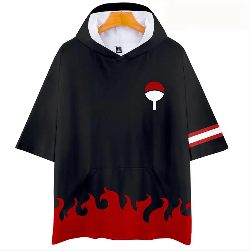 Uchiha Itachi Футболка мужская футболка Наруто Акацуки Yondaime Hokage Удивительные популярные 3D печати Топы Одежда Япония аниме косплей - Цвет: 12