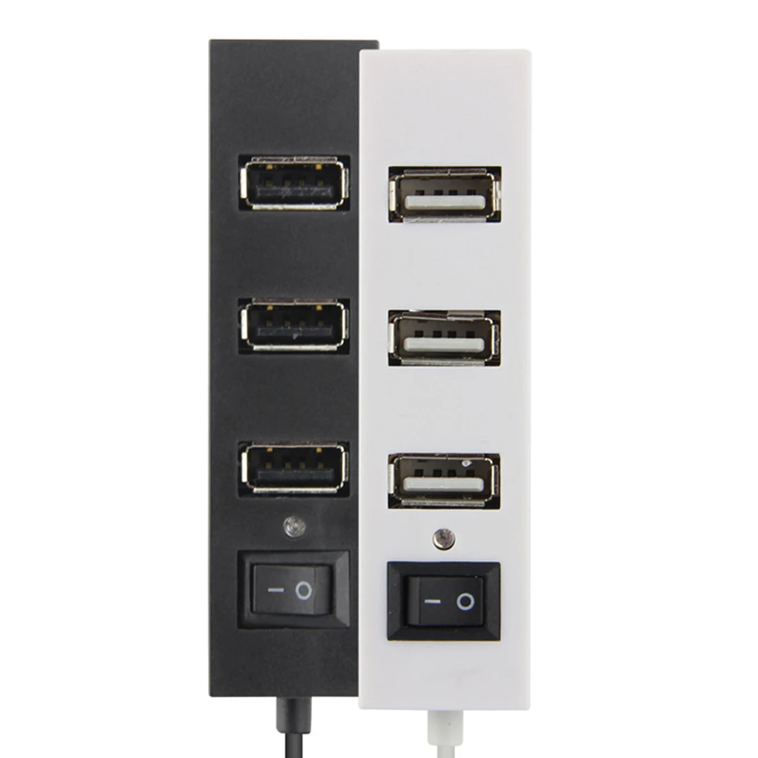 

centechia High Speed USB 2.0 HUB 4 Ports USB Splitter USB HUB 2.0 Micro With Separate Switch Computer Adapter