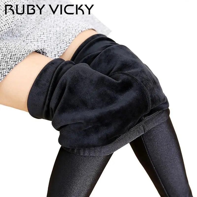 RUBY VICKY/Модные женские осенне зимние высокоэластичные И Качественные теплые