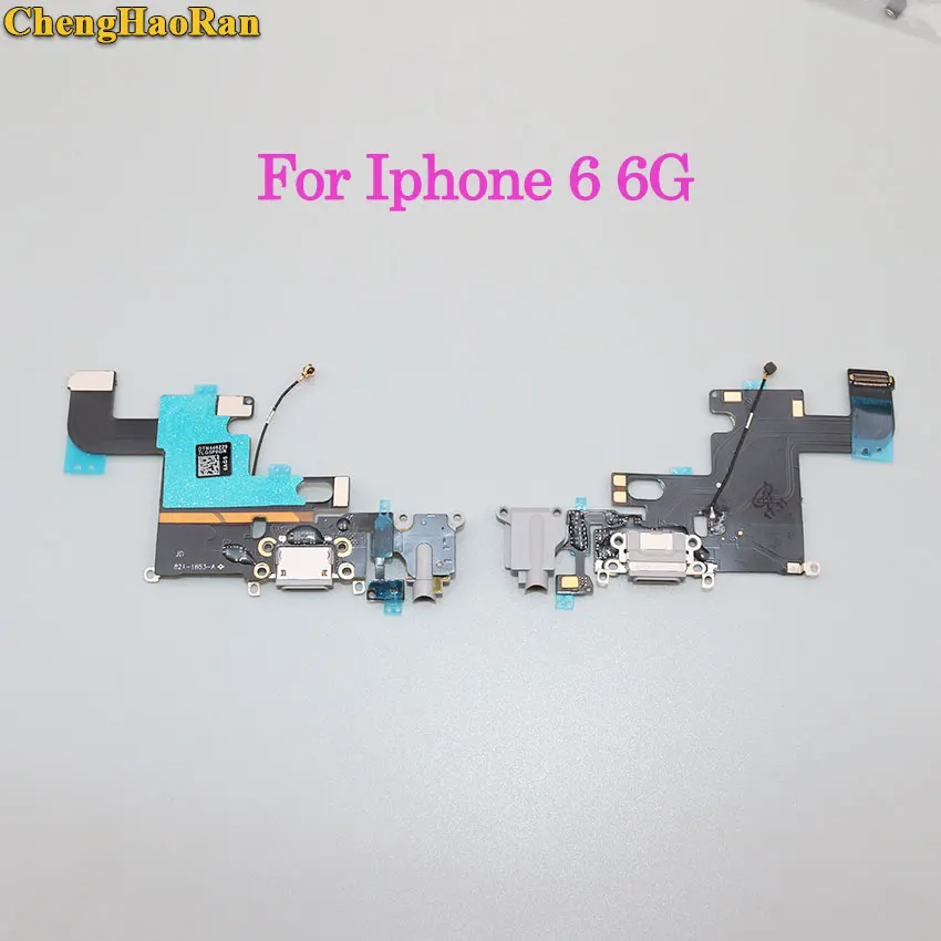 Зарядный usb порт ChengHaoRan для iPhone 6 6G 6plus 6S plus док станция гибкий кабель разъем