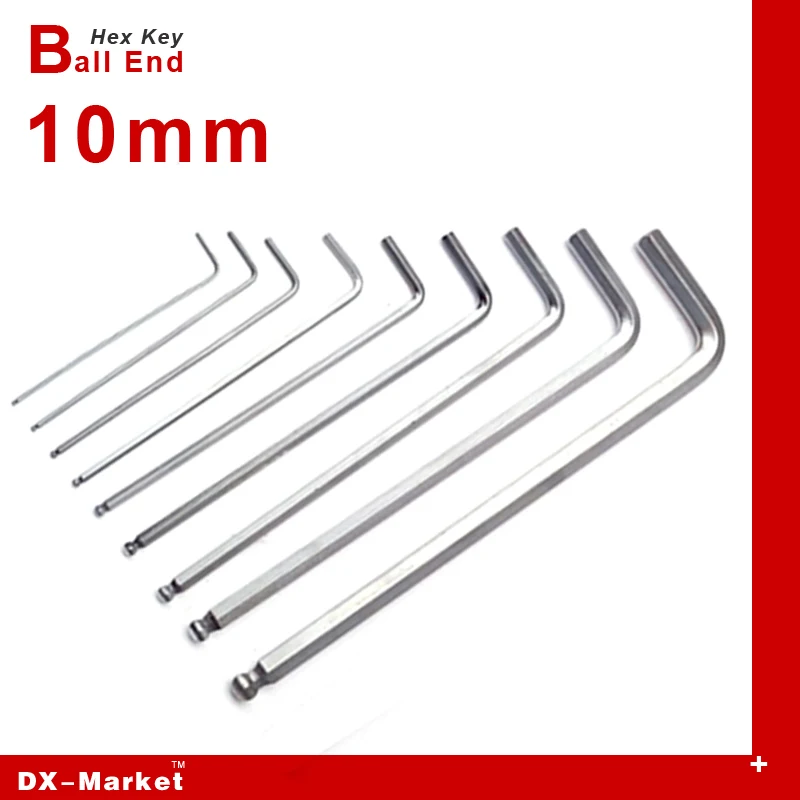 Шестигранный ключ 10 мм шестигранный ручной инструмент из металлического сплава
