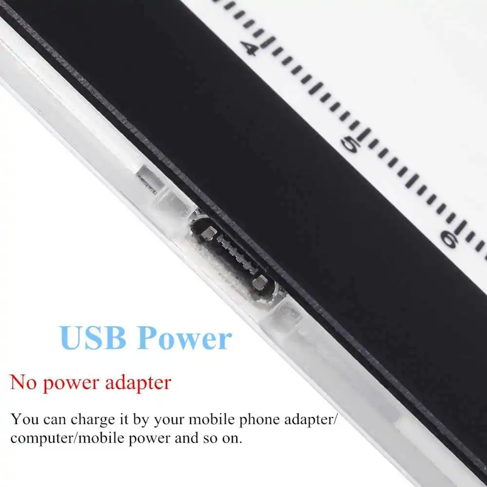 Ультратонкая светодиодная световая коробка формата А4 для художников рисования