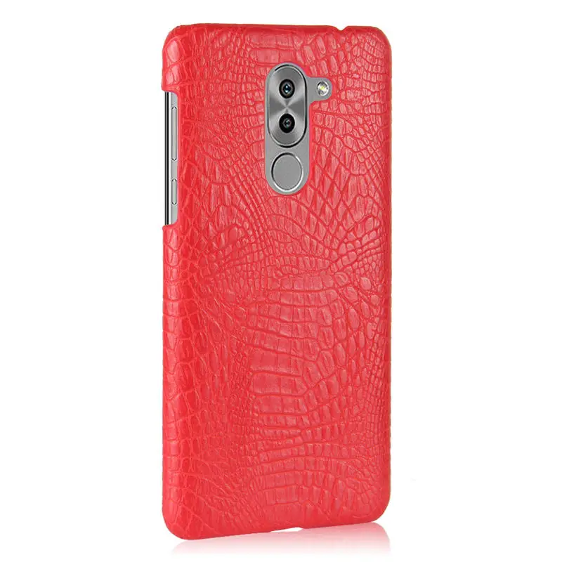 Huawei Mate 9 Lite чехол Mate9 5 искусственная кожа твердый пластиковый на заднюю панель для