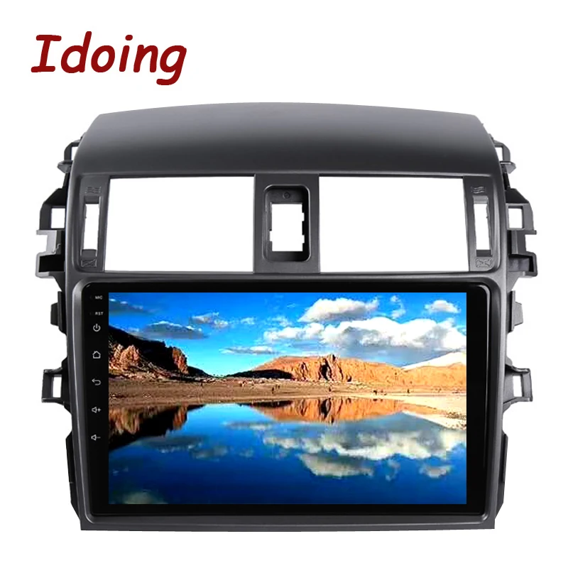Idoing " 4G+ 64G для Toyota Corolla 10 E140 E150 2006-2013 автомобильный Радио Мультимедиа Видео плеер навигация gps Android 8,1 No 2 din