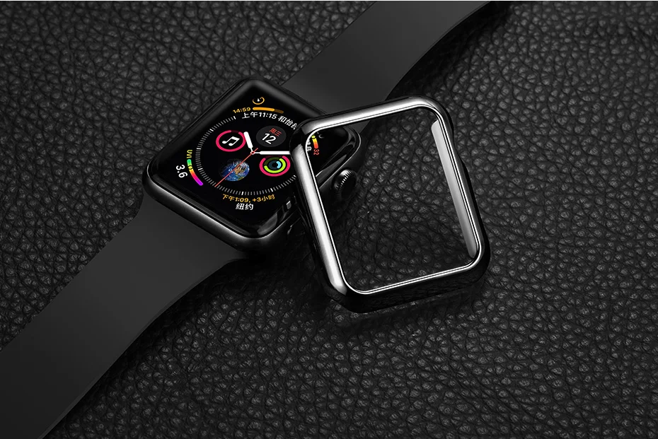HOCO чехол для смарт часов для Apple Watch Series 4 ультратонкий устойчивый к царапинам Гибкий тонкий чехол, совместимый с Iwatch 40 мм 44 мм