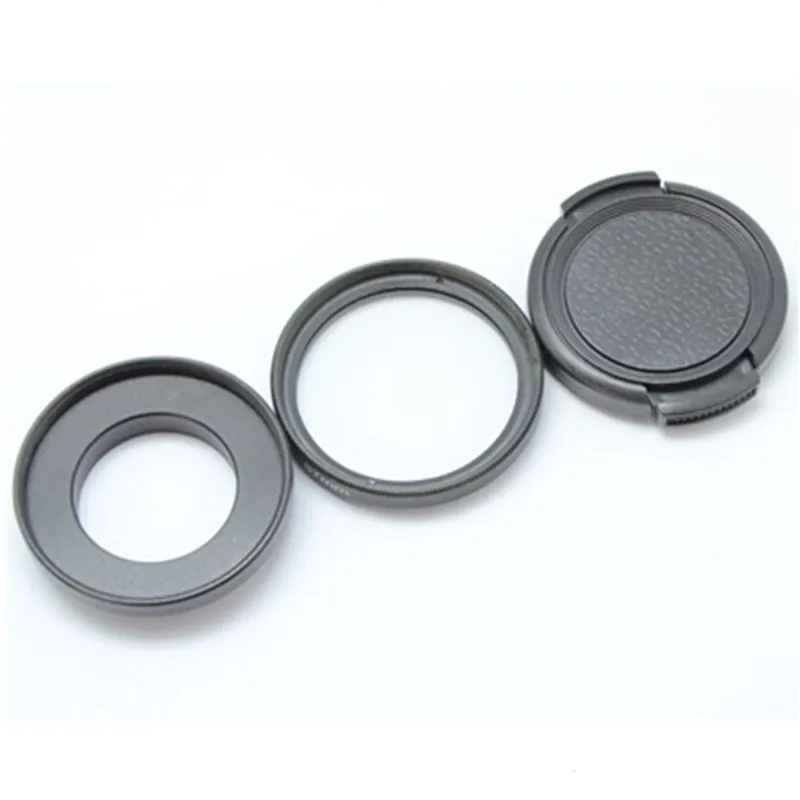 37 мм УФ фильтр для объектива Go Pro Hero3 защитная крышка GoPro Hero 4 3 Черная Камера