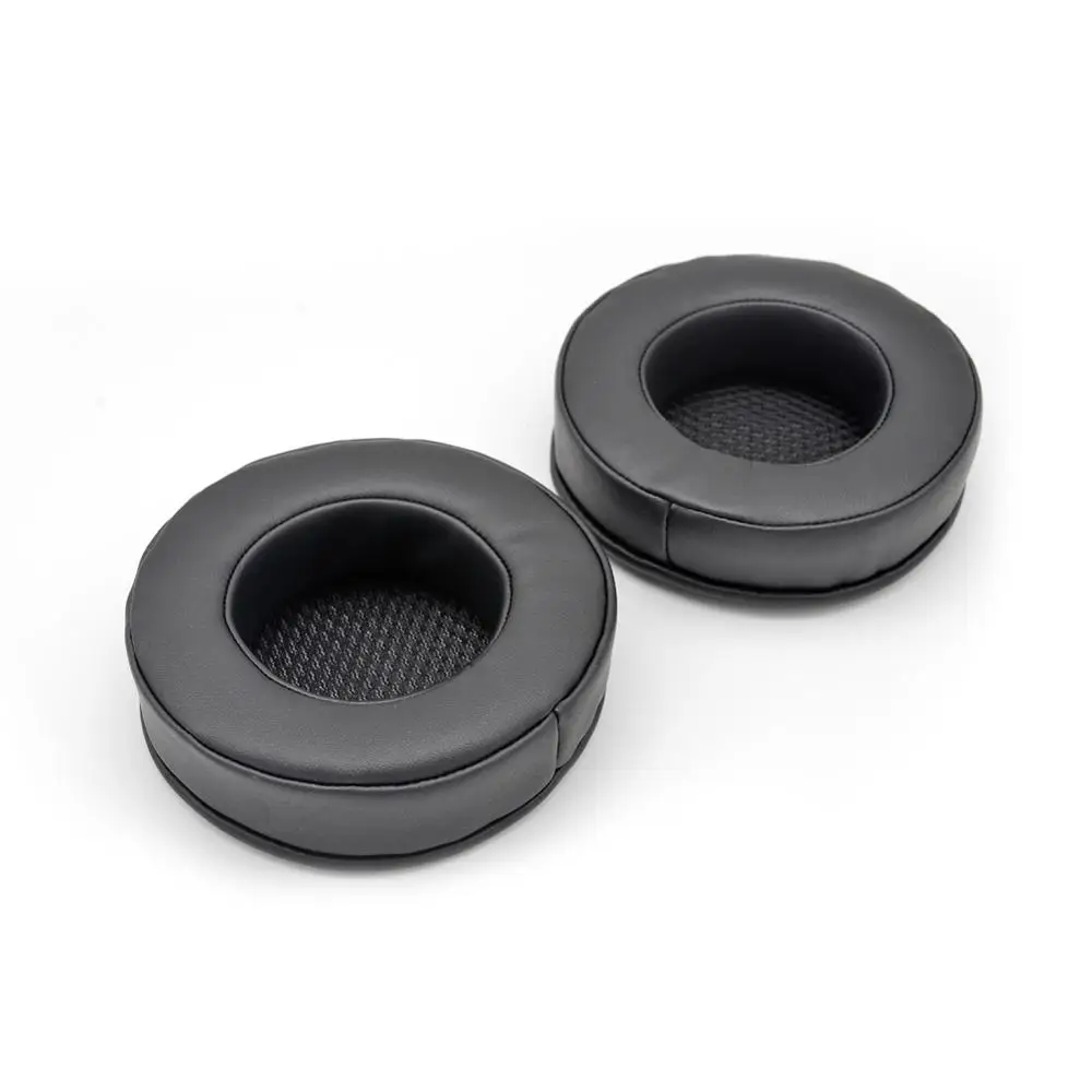 Черный протеиновый кожаный чехол для ушей Сменные подушечки подушек запчасти
