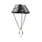 Кольца для пениса из натуральной кожи, манжеты, парашют, кольцо для пениса, ремень верности для мужчин