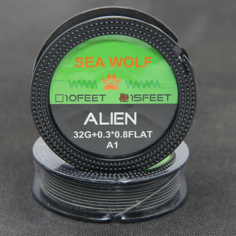 SEA WOLF Alien A1 нагревательный провод для RDA RBA ремонтный атомайзер нагревательные