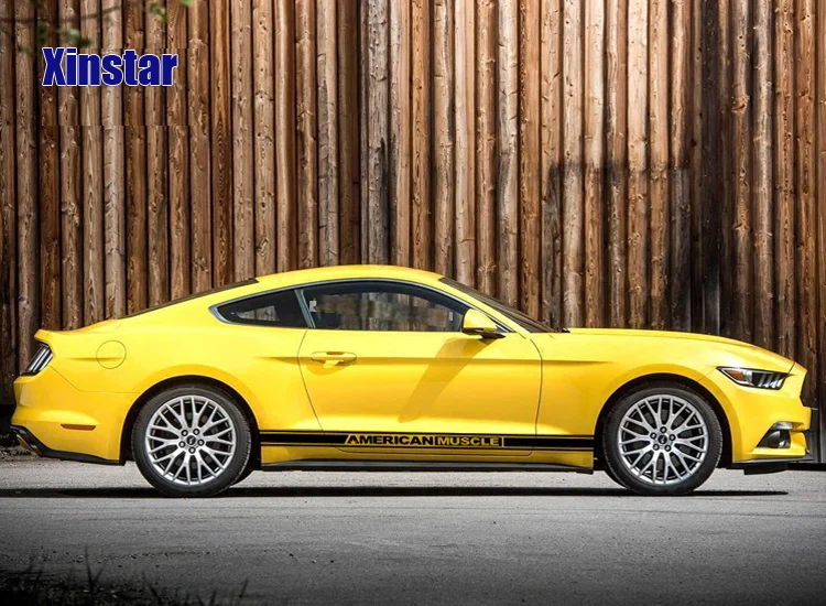 Автомобильная боковая наклейка для Ford Mustang 2 шт.|Наклейки на автомобиль| |