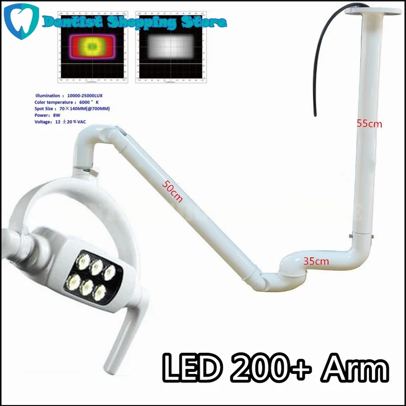 

2018 New dental LED ceiling mounted lamp Led Lamp with a ceiling arm module operation light 22#