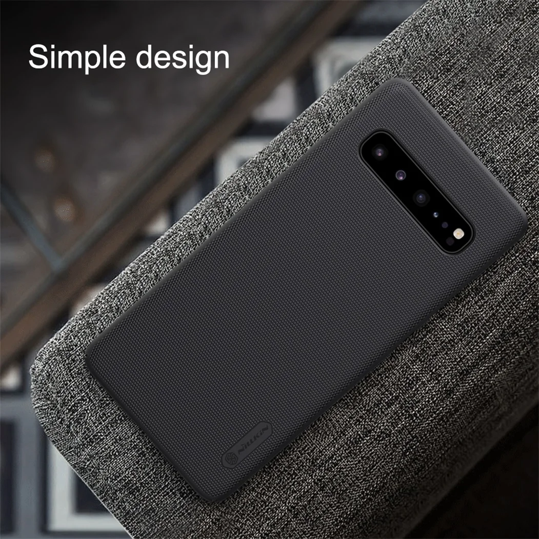 Чехол для samsung Galaxy S10 5G Nillkin Super Frosted Shield жесткая задняя панель из поликарбоната